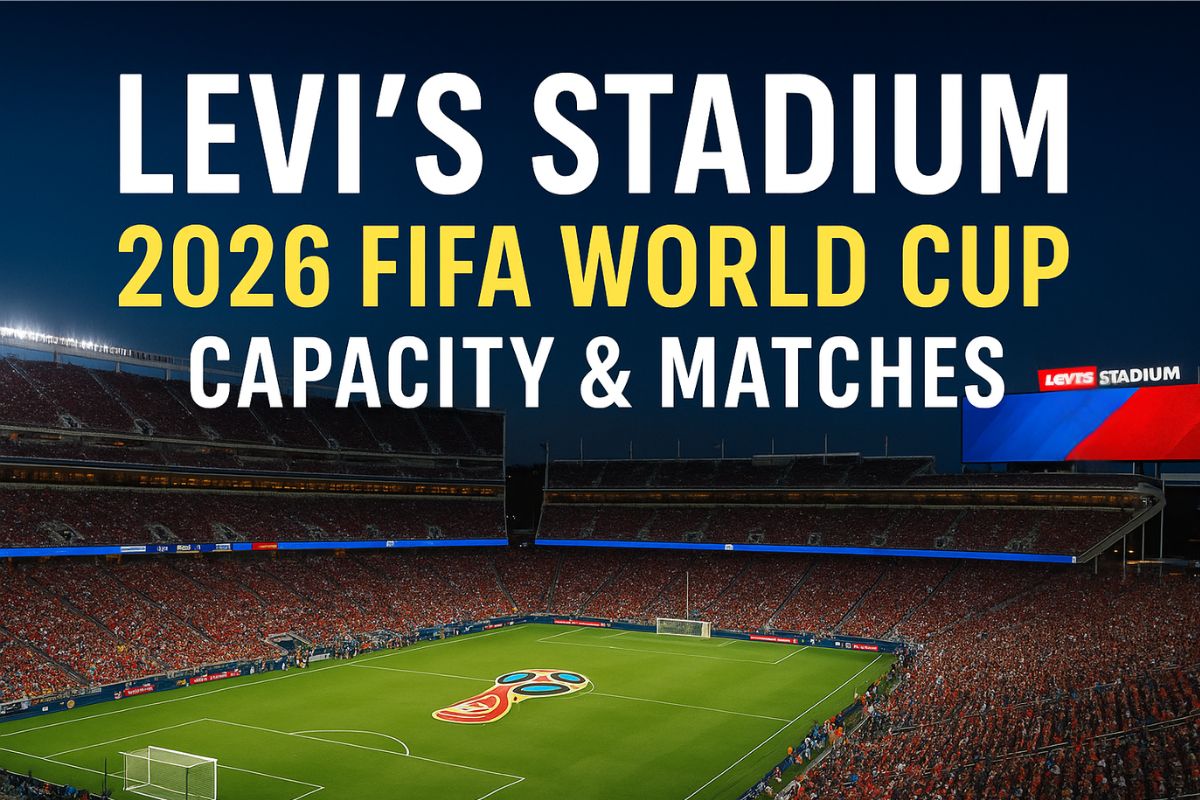 Levi’s Stadium 2026 World Cup Schedule, Capacity & Matches