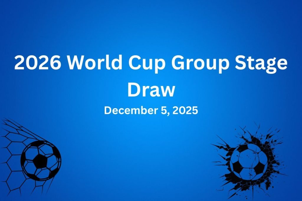 2026 World Cup Group Stage Draw procedure