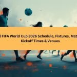 Brazil FIFA World Cup 2026 Schedule, Fixtures, Match List, Kickoff Times & Venues
