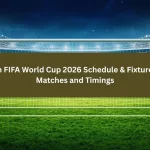 Iran FIFA World Cup 2026 Schedule & Fixtures – Matches and Timings