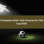 USMNT Schedule 2026 fifa world cup