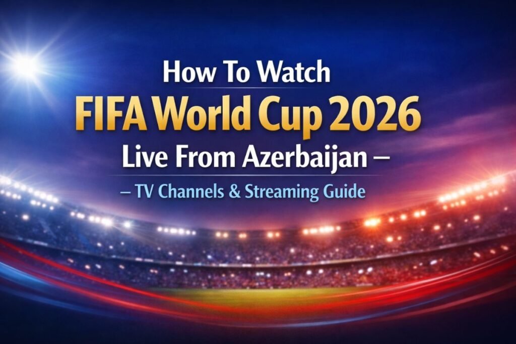 Watch FIFA World Cup 2026 Live From Azerbaijan