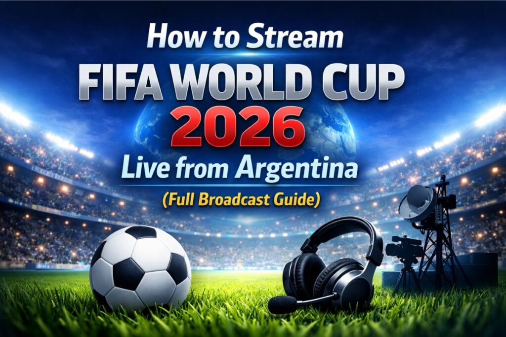 How to Stream FIFA World Cup 2026 Live from Argentina (Full Broadcast Guide)