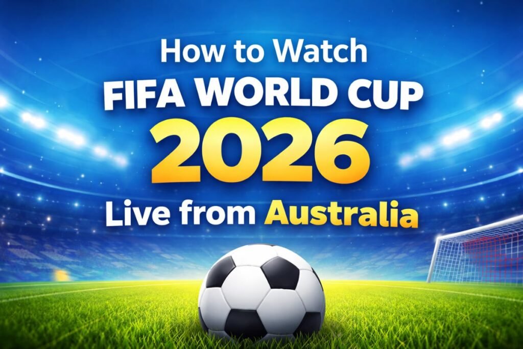 How to Watch FIFA World Cup 2026 Live from Australia