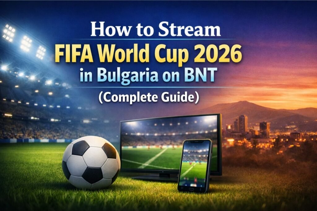 How to Stream FIFA World Cup 2026 in Bulgaria on BNT (Complete Guide)