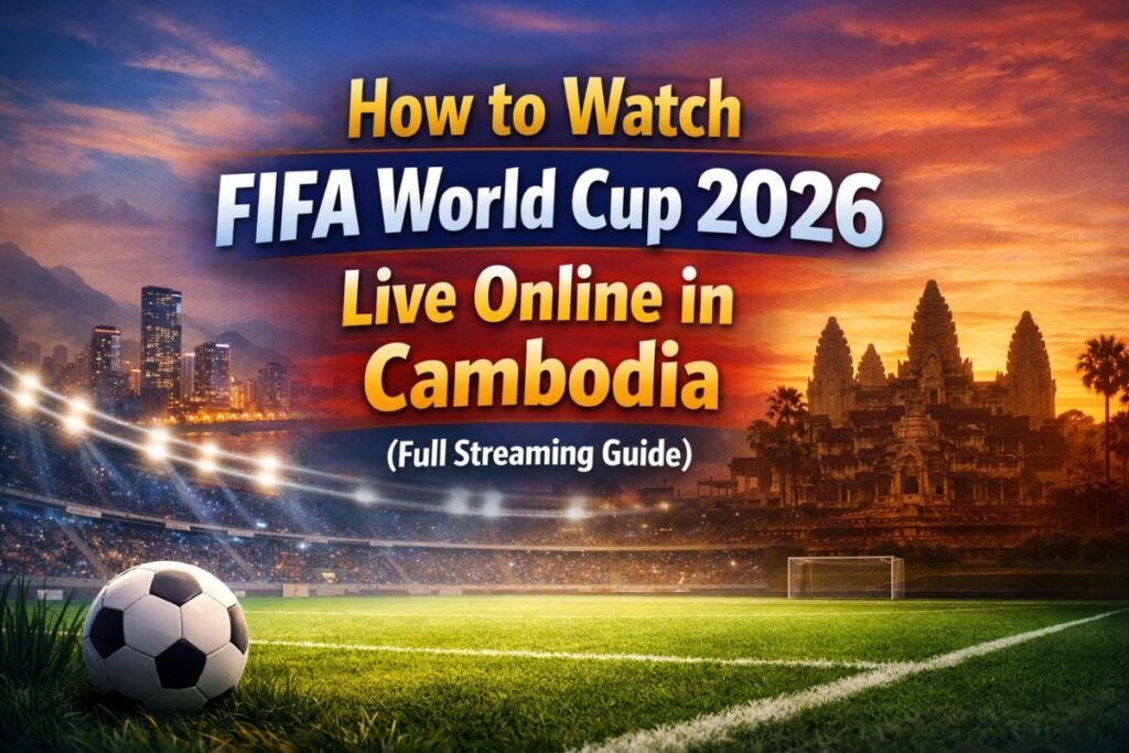 Watch FIFA World Cup 2026 Live Online From Cambodia