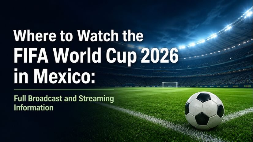 Where to Watch the FIFA World Cup 2026 in Mexico: Full Broadcast and Streaming Information